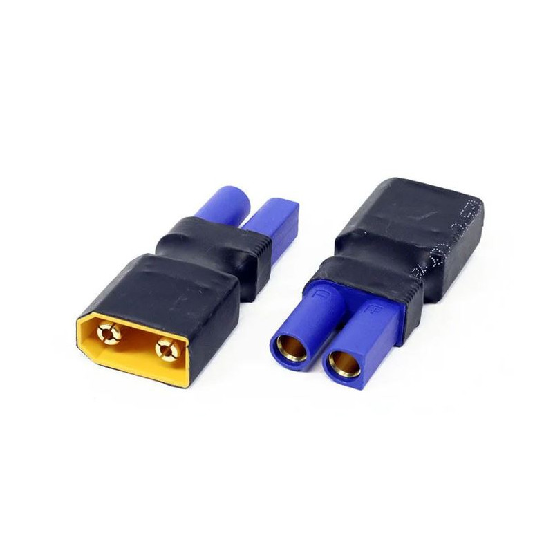 Adattatore corto da EC5 femmina a XT90 maschio