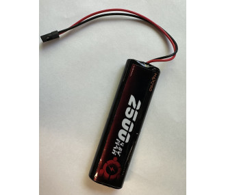 Batterie NiMh 4.8V 2500 mAh prise JR MaxPro