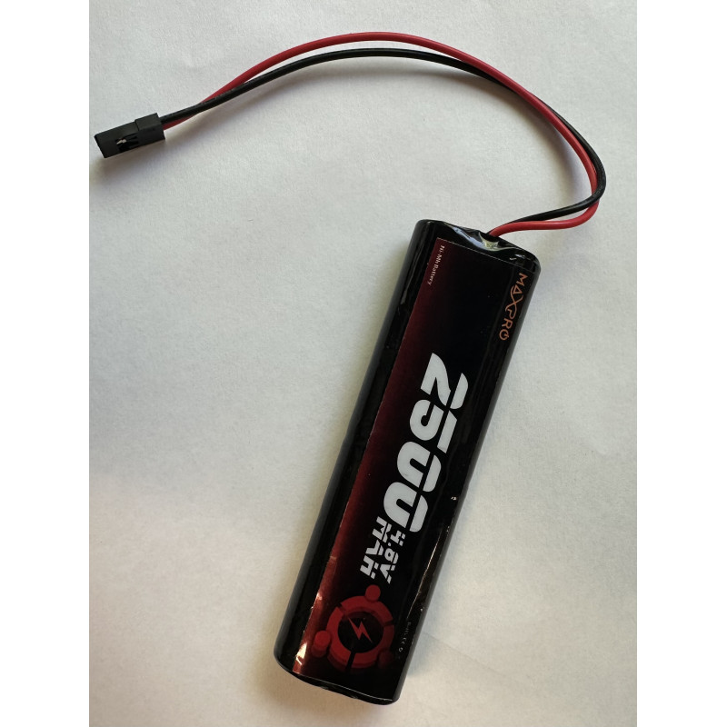 Batterie 4.8V 2500 mAh NiMh prise JR MaxPro