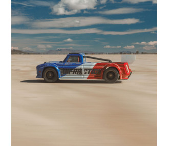 1/8 VERSTOß 223S DSC 4X4 RTR Brushless All-Road Street Bash Truck, Blau/Rot