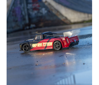 1/8 INFRACTION 223S DSC 4X4 RTR Brushless All-Road Street Bash Truck, Black/Red 2/24 En stock  1/8 INFRACTION 223S DSC 4X4 RTR Brushless All-Road Street Bash Truck, Black/Red