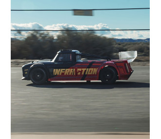 1/8 INFRACTION 223S DSC 4X4 RTR Brushless All-Road Street Bash Truck, Black/Red 2/24 En stock  1/8 INFRACTION 223S DSC 4X4 RTR Brushless All-Road Street Bash Truck, Black/Red