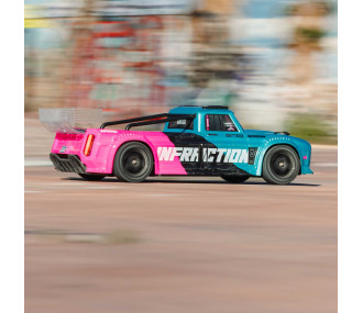 1/8 INFRACTION 223S DSC 4X4 RTR Brushless All-Road Street Bash Truck, Teal/Pink

In Italian:
1/8 INFRACTION 223S DSC 4X4 RTR Brushless All-Road Street Bash Truck, Turchese/Rosa