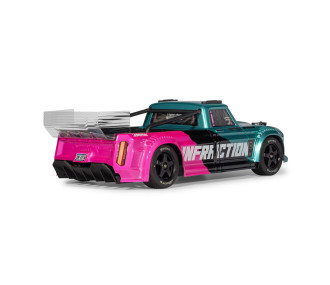 1/8 INFRACCIÓN 223S DSC 4X4 RTR Brushless All-Road Street Bash Truck, Verde/Azul y Rosa