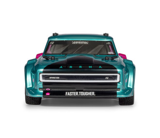 1/8 INFRACTION 223S DSC 4X4 RTR Brushless All-Road Street Bash Truck, Teal/Pink