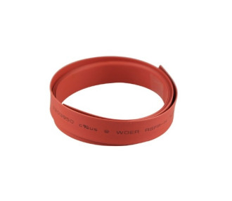 Gaine thermorétractable Ø10mm par 1m rouge
