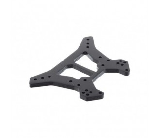 ARRMA AR330189 Shock Tower Rear M Aluminum Black Typhon