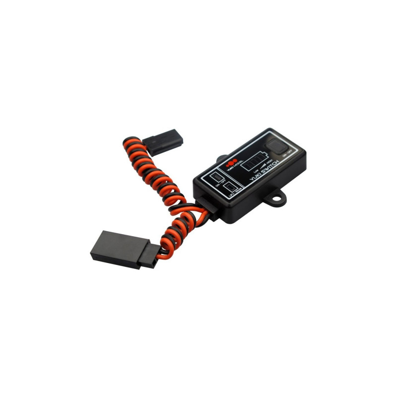Yuki Model 8A power switch avec LED and LiPo mode, 9g