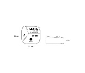Giro GD-401A para coche de Drift SkyRC