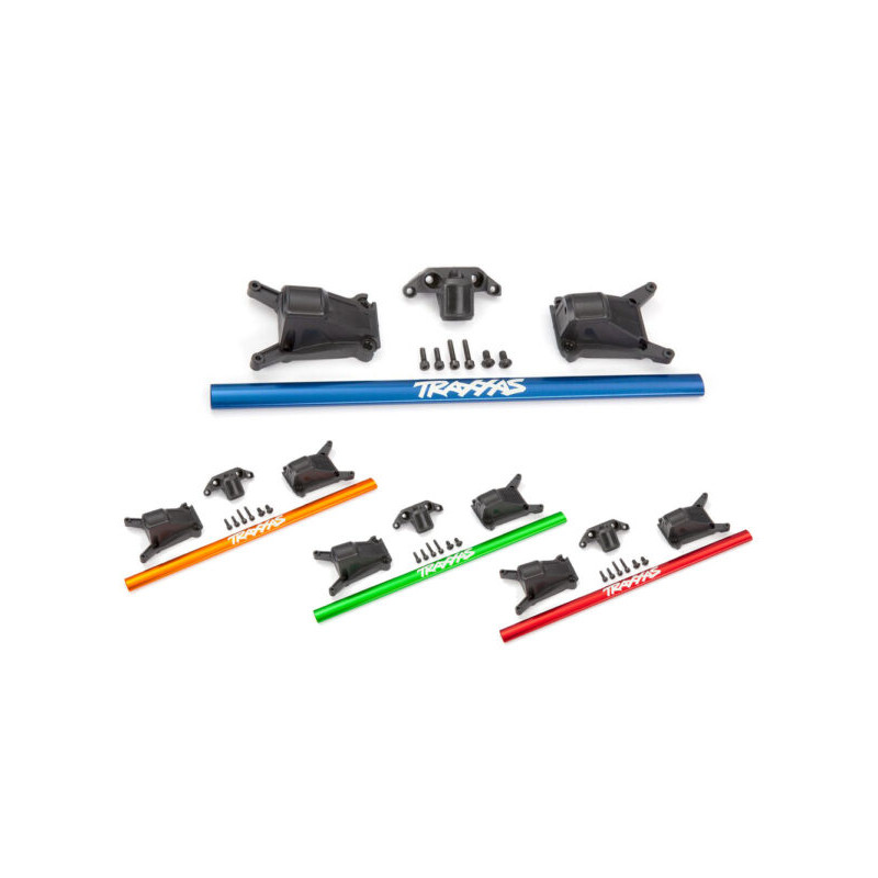 KIT DE RENFORT CHASSIS LONG BLEU – RUSTLER SLASH TRX6730X