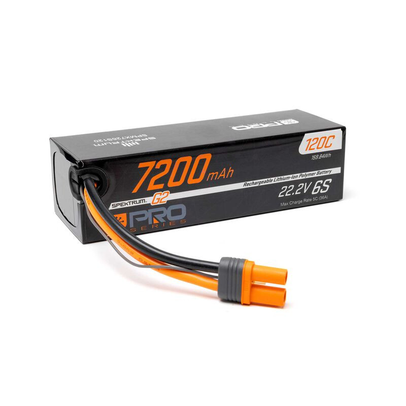 22.2V 7200mAh 6S 120C Smart G2 LiPo: IC5