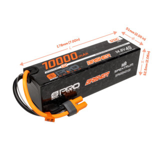14.8V 10000mAh 4S 120C Smart G2 Pro Basher LiPo Battery: IC5