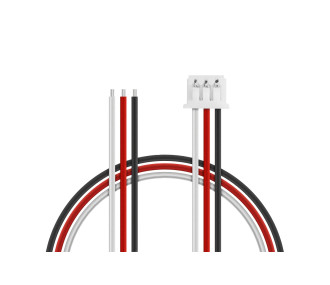 Micro JST 1,25mm 3pin Female 5pcs