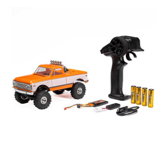 Axial 1/24 SCX24 1967-1972 Chevrolet C10 4WD Truck RTR, Orange