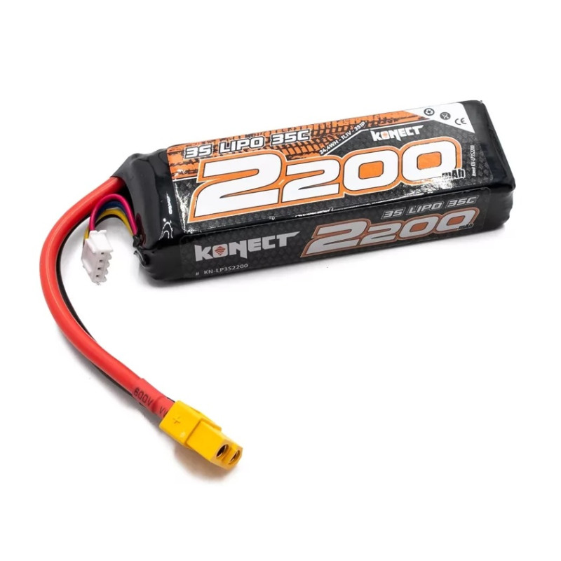 Konect Lipo 2200mah 11.1V 35C XT60