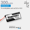 Batería Lipo 1S 3.7V 300mAh 30C RX Dualsky