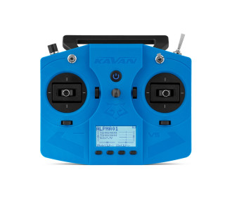 Remote control KAVAN V5 + R6L RX - blue 24-channel