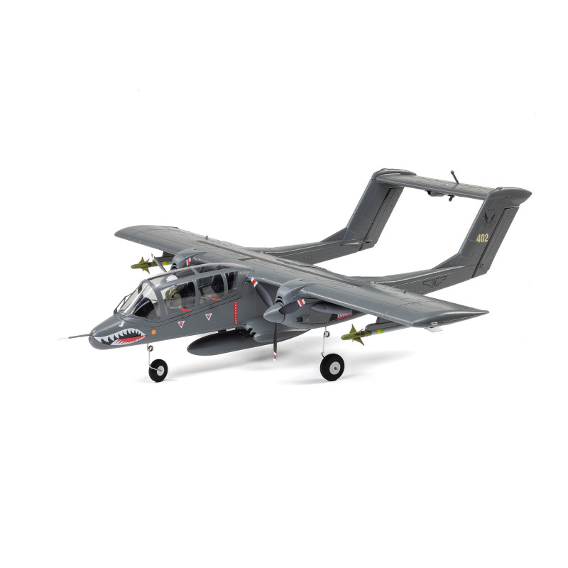 Micro OV-10 Bronco 645mm BNF Basic AS3X & SAFE Select E-Flite