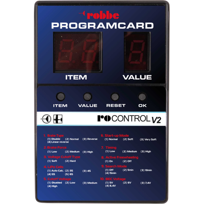 Robbe Modellsport Carte de programmation Ro-Control V2