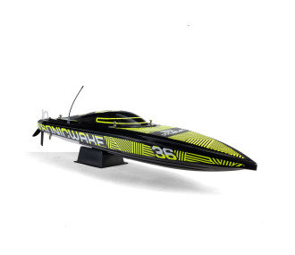 Embarcación Proboat Sonicwake 36 BL Verde/Negro RTR - PRB08032T2