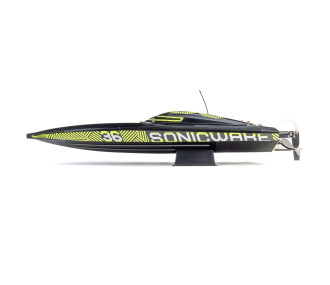 Embarcación Proboat Sonicwake 36 BL Verde/Negro RTR - PRB08032T2