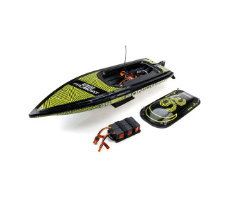 Embarcación Proboat Sonicwake 36 BL Verde/Negro RTR - PRB08032T2