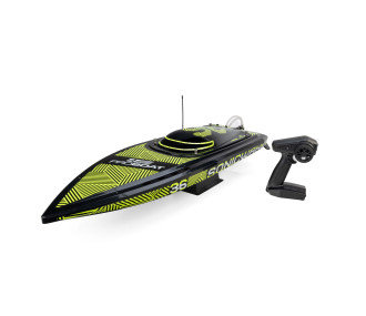 Embarcación Proboat Sonicwake 36 BL Verde/Negro RTR - PRB08032T2