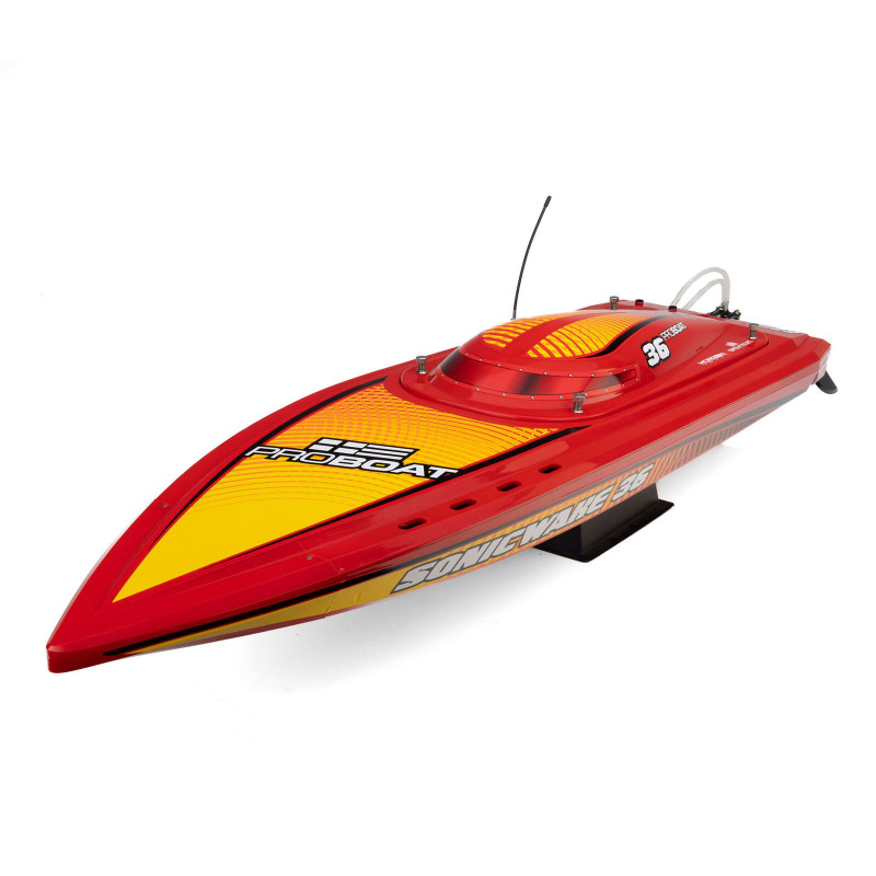 Boat Proboat Sonicwake 36 BL White/Blue RTR - PRB08032T1