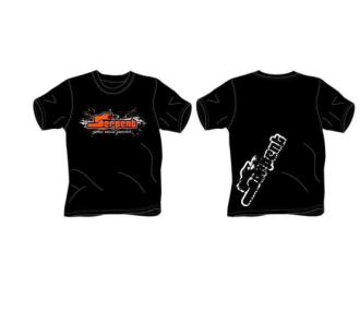 Serpent T-shirt Serpent Splash orange  (XL) (SER190191)