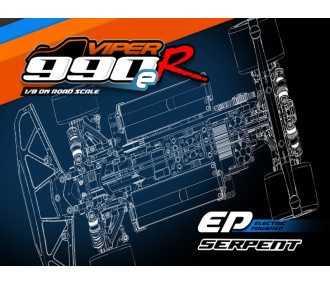 Serpent Serpent Viper 990E-R 1/8 EP (SER904008)