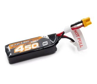 Konect Lipo 450mah 11.1V 95C 3S XT30- crawler