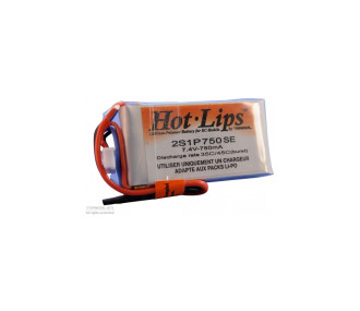 HOT LIPS 14,8V 1300mAh 4S1P XT60 LiPo short PACK
