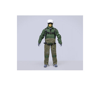 1/9 - 1/10th Military Jet RC Pilot Fighter 9.2"