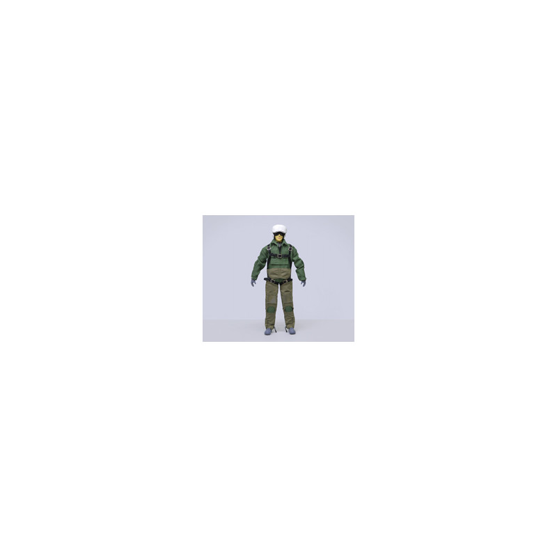 1/9 - 1/10th Military Jet RC Pilot Fighter 9.2"
