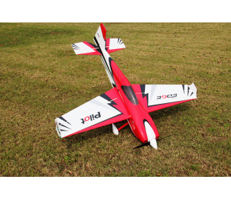 Kunstflugzeug - PilotRC - EDGE 540 V3 - (ca. 1,90 m) - rot, schwarz, weiß
