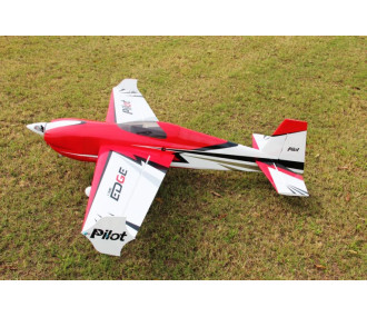 Kunstflugzeug - PilotRC - EDGE 540 V3 - (ca. 1,90 m) - rot, schwarz, weiß