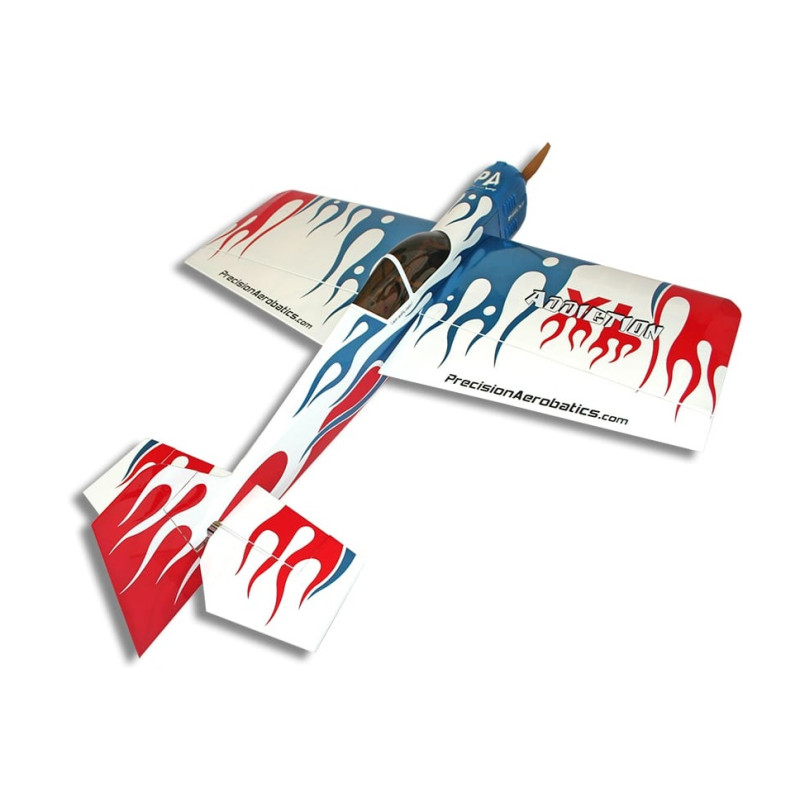 Aereo Precision Aerobatics Addiction XL (V3) bianco ARF env.1.50m - con LED