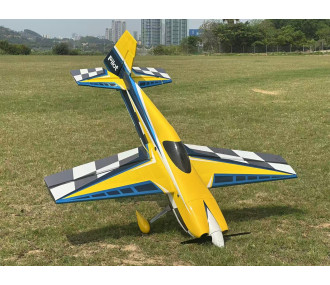 Avión acrobático - PilotRC - EDGE 540 V3 - (aprox. 1,90 m) - Amarillo, azul, gris