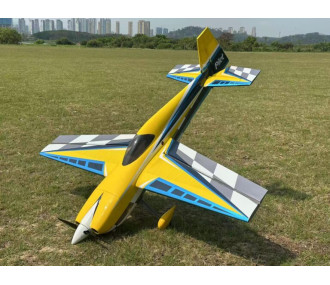 Avion Voltige - PilotRC - EDGE 540 V3 - (env. 2,15m) - Jaune, bleu, gris