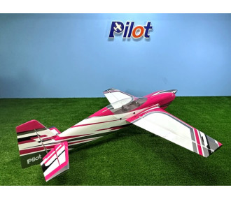 Kunstflugzeug - PilotRC - EXTRA NG-78 - (ca. 1,97 m) - rosa weiß grau