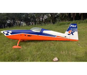 Avion Voltige - PilotRC- EXTRA 330SX - (env. 2,63m) - gris roir rouge