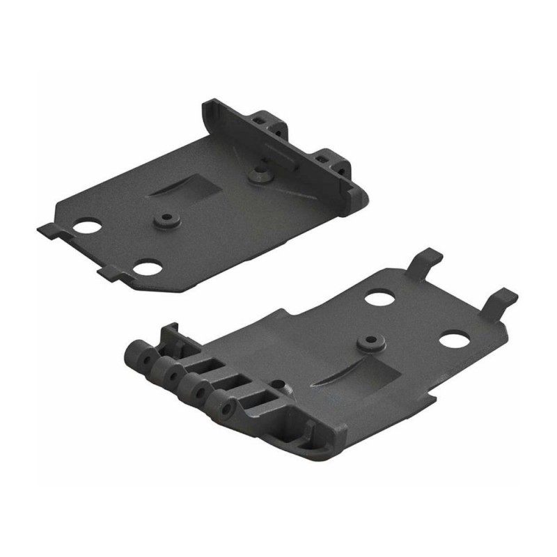 ARRMA AR320419 F/R Lower Skidplate (2) 4x4 Senton Mega