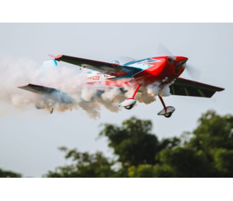 Kunstflugzeug - PilotRC - Raven 103 (ca. 2,62 m) - Blau Weiß Rot