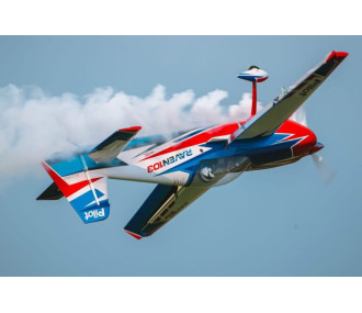 Avion Voltige - PilotRC - Raven 103 (env. 2,62m) - Bleu Blanc Rouge