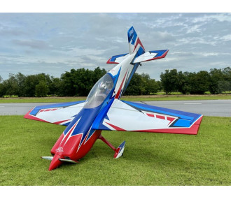 Aereo Acrobatico - PilotRC - Raven 103 (ca. 2,62 m) - Blu Bianco Rosso