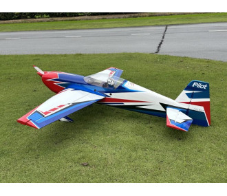 Aereo Acrobatico - PilotRC - Raven 103 (ca. 2,62 m) - Blu Bianco Rosso