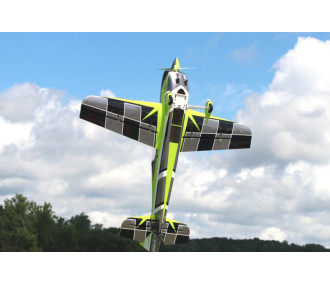 Avión acrobático - PilotRC - SBACH342 - (aprox. 1,90 m) - verde gris negro blanco