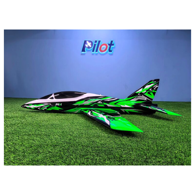 Jet - PilotRC - Matrix 96 - (ca. 2,4 m) - verde nero bianco