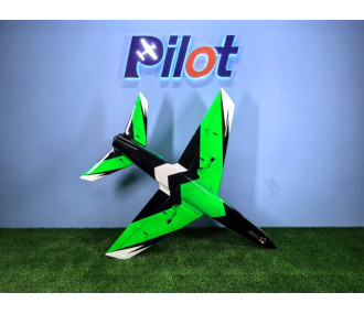 Jet - PilotRC - Matrix 96 - (aprox. 2,4 m) - verde negro blanco