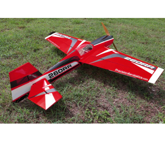 Avión Precision Aerobatics Extra 260RR rojo ARF env.1.21m